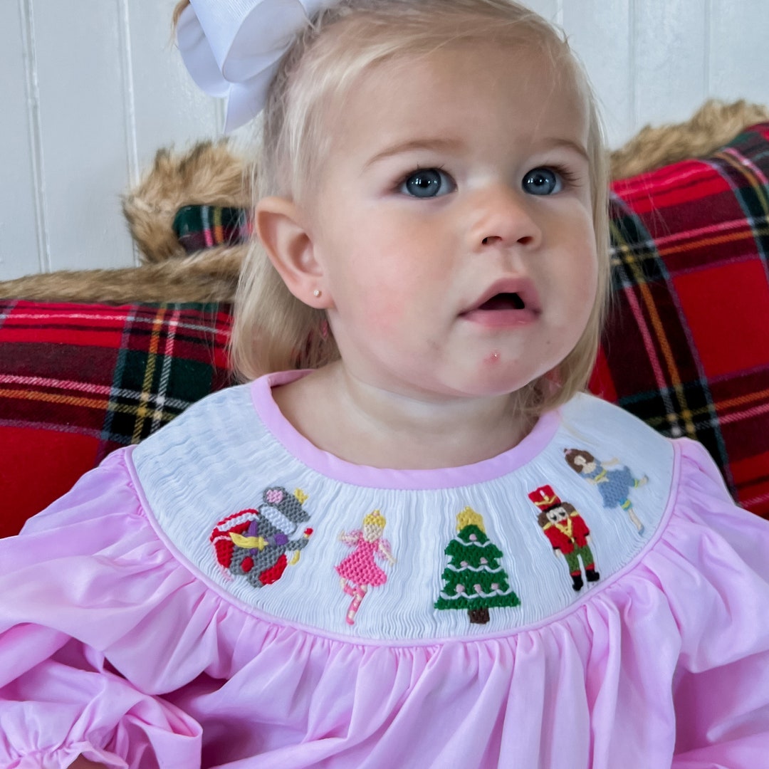 The Nutcracker Smocked Dress Smocked Clothing Girl Outfit for