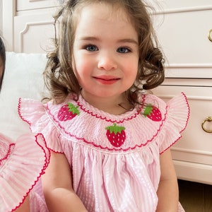 Sadie Strawberry Dress