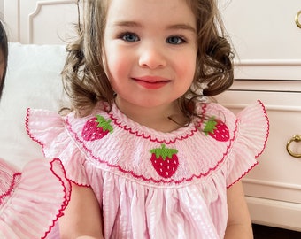 Sadie Strawberry Dress