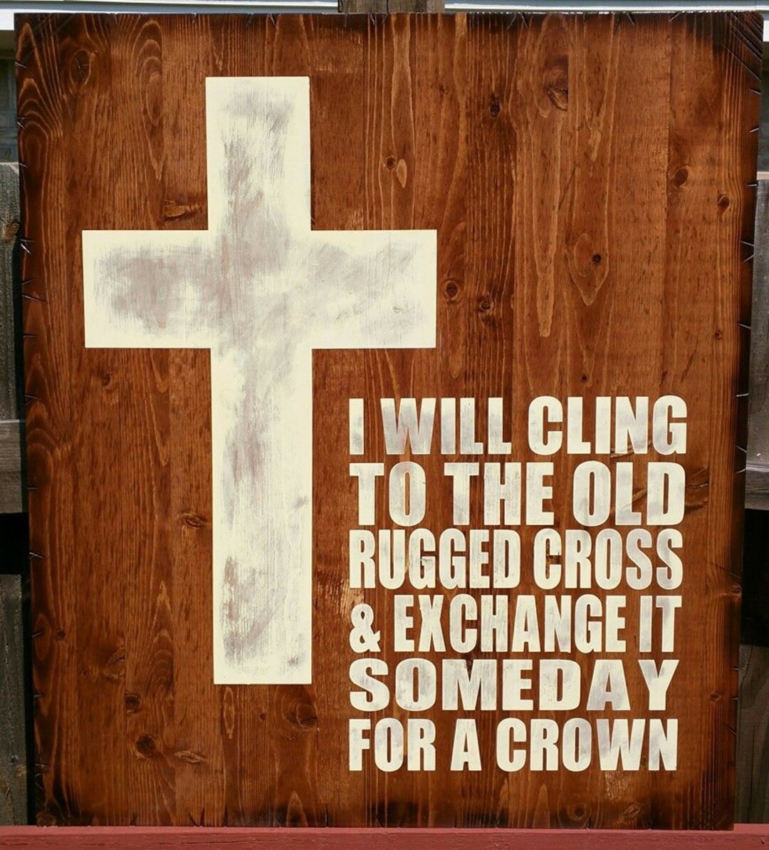 Old Rugged Cross - Etsy