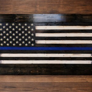 Thin Line Framed American Flag w/ Shell Casings