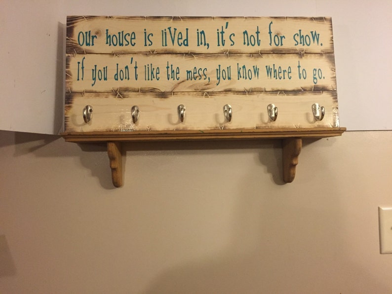 Our House Coat Rack Etsy