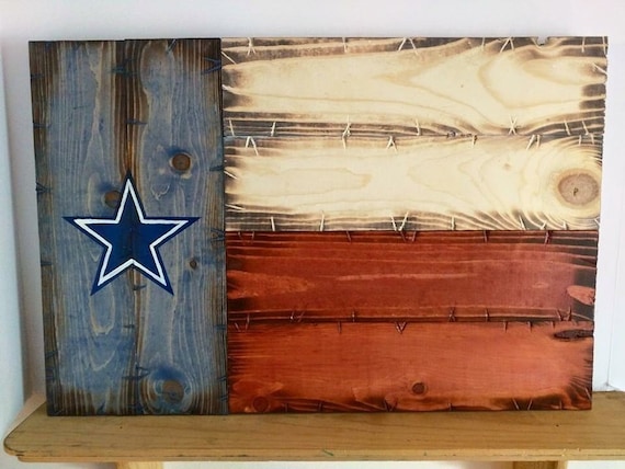 Dallas Cowboys Texas Flag