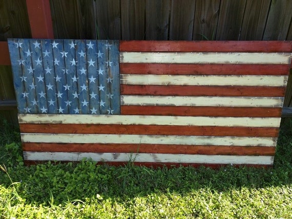 LARGE American flag (32"x58")