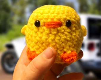 Duck Mini Crochet Plushie