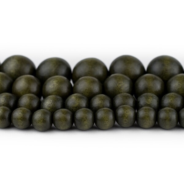 Round Wooden Beads 20mm With 10mm Hole - Pack Of 8 For Macrame, Crafts & Decor