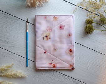 Pink Floral Reusable Paint Towel | Paint Brush Towel, Rag, Cloth, Sustainable, Painting Accessory, Art Supply