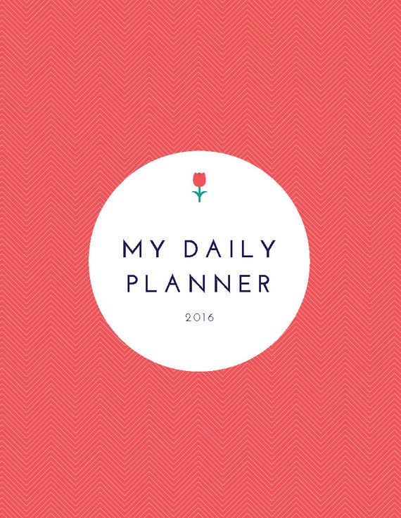 planner cover page