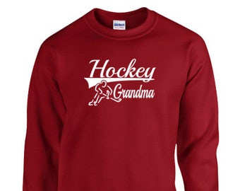 Hockey grandma sweatshirt Clearance