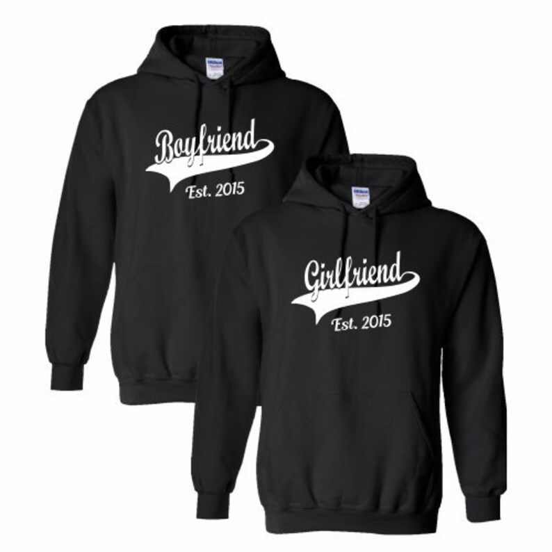 Personalised Girls Black Hooded Sweatshirt Hoodie Hoody