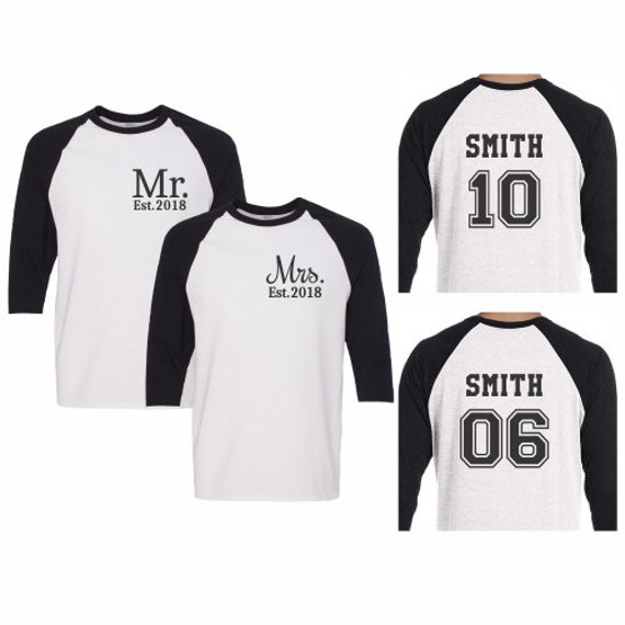 custom couples baseball jerseys