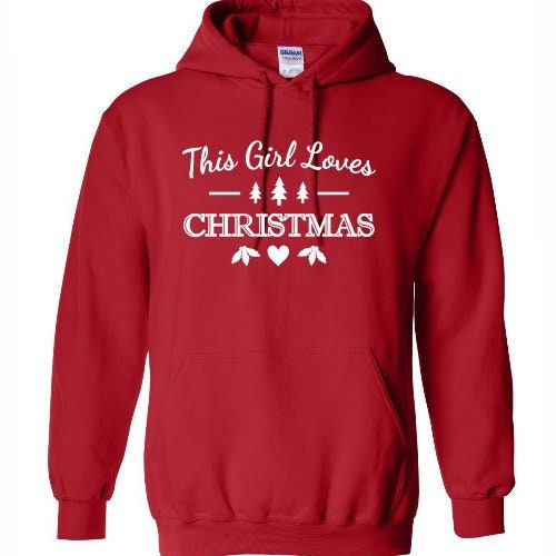 Girls christmas hoodies Clearance