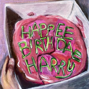Birthdae Cake 12x12 in