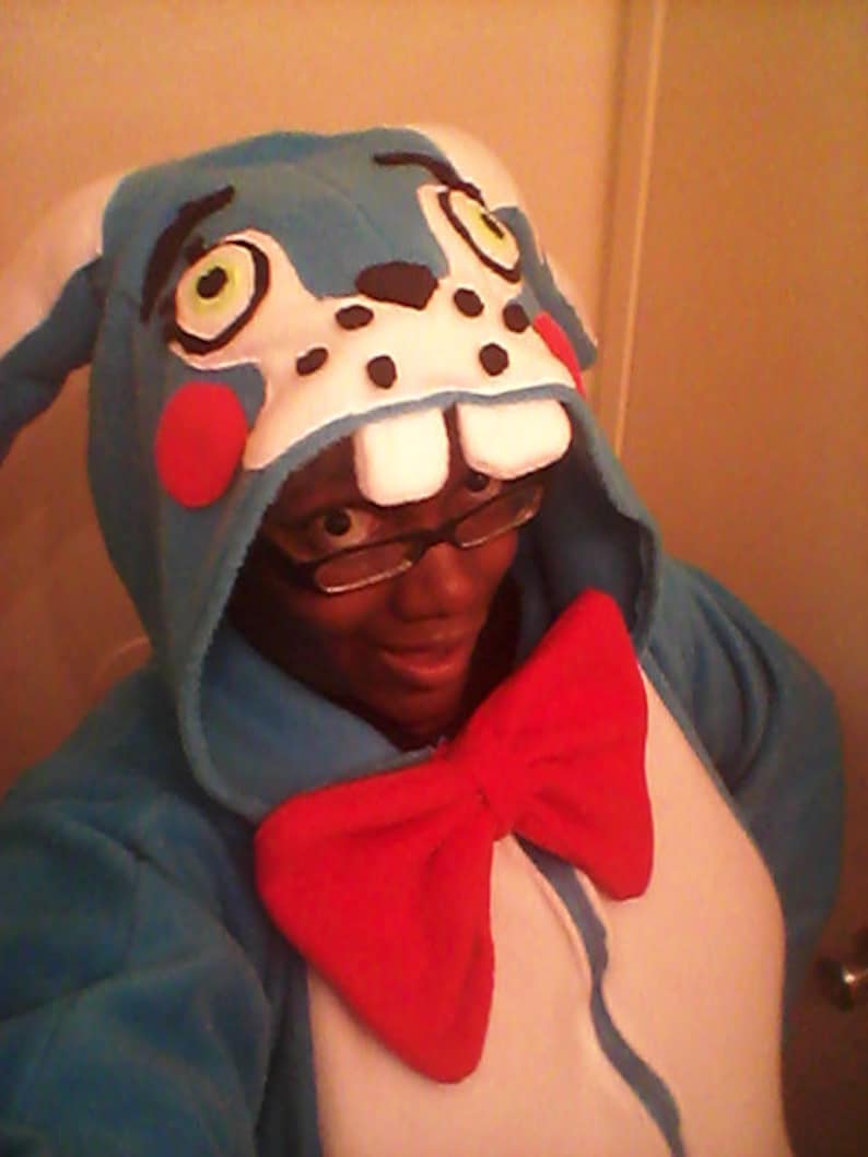 FIVE NIGHTS at FREDDYS Toy Bonnie Kigurumi Oneies