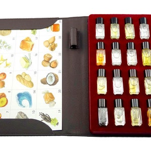 Wine Aroma Recognition Training Kit – 24 Signature Scents For Reds & Whites, Includes Essences, Strips & Guide