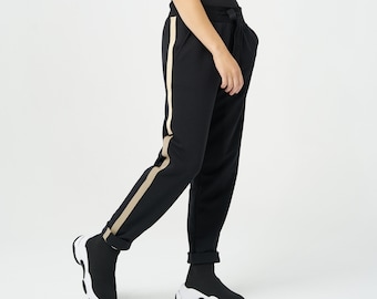 Womens Loose Yoga Joggers Pants, Lounge Wear Sweatpants For Women