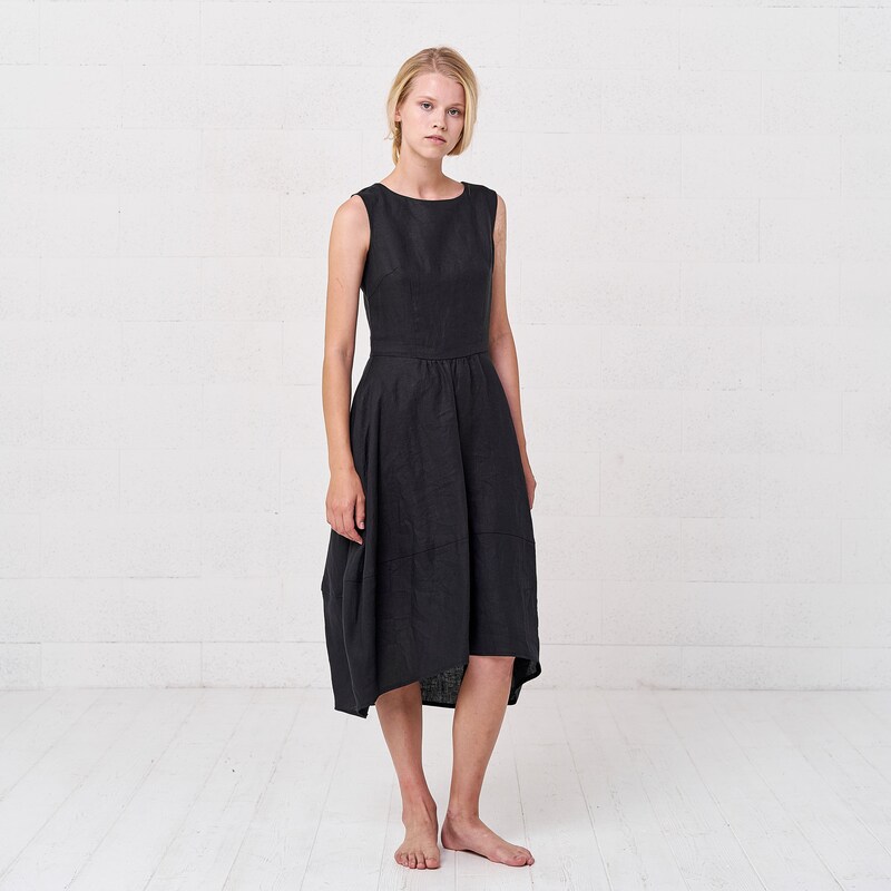black dress with bows One Shoulder Midi Bow Accent In US Size:7 DressLength_Mini NORDSTROM EXPANDS CUSTOMER SELECTION