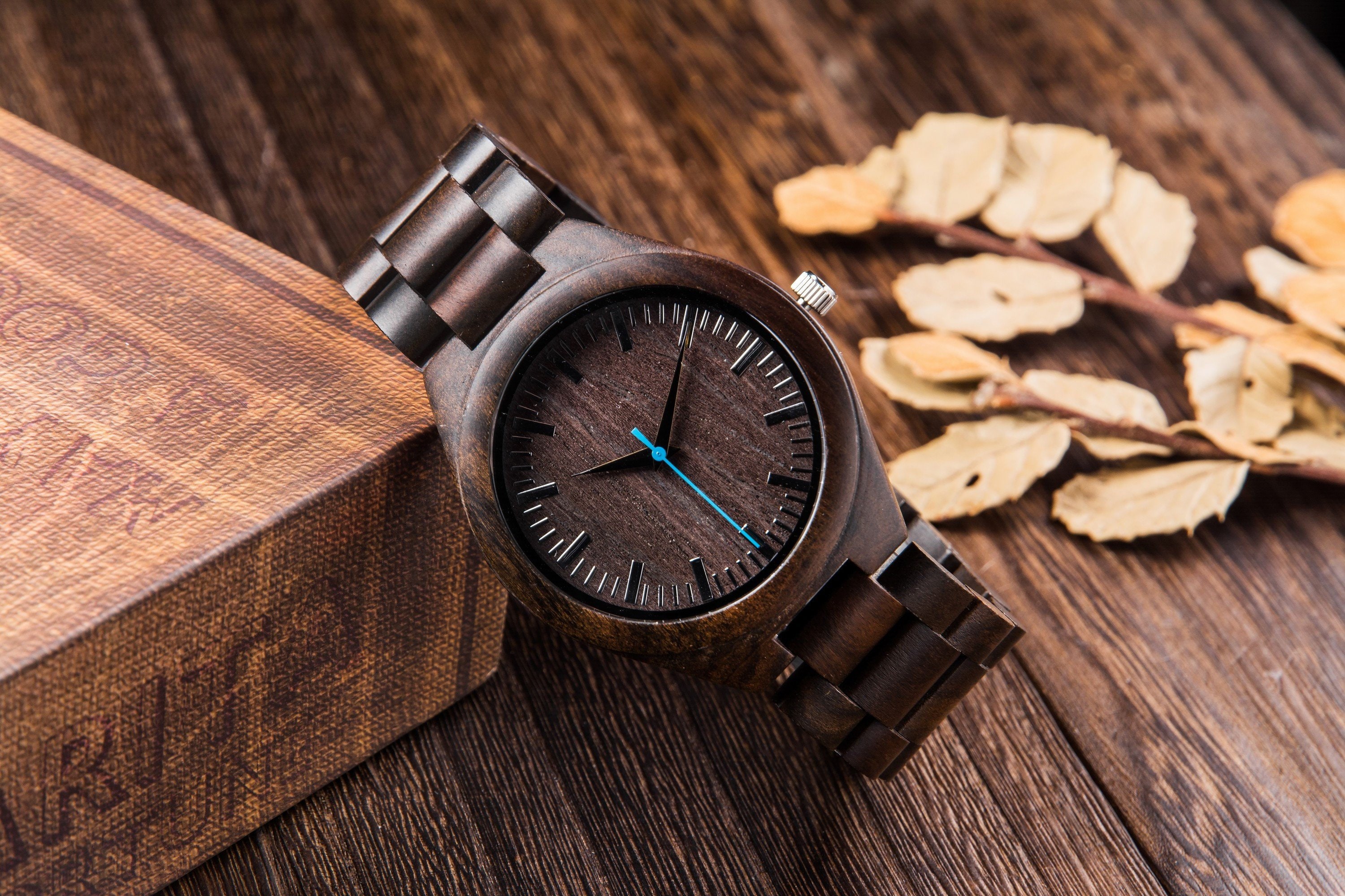 Custom Wood Watch for Men Best Wooden Watches Personalized | Etsy