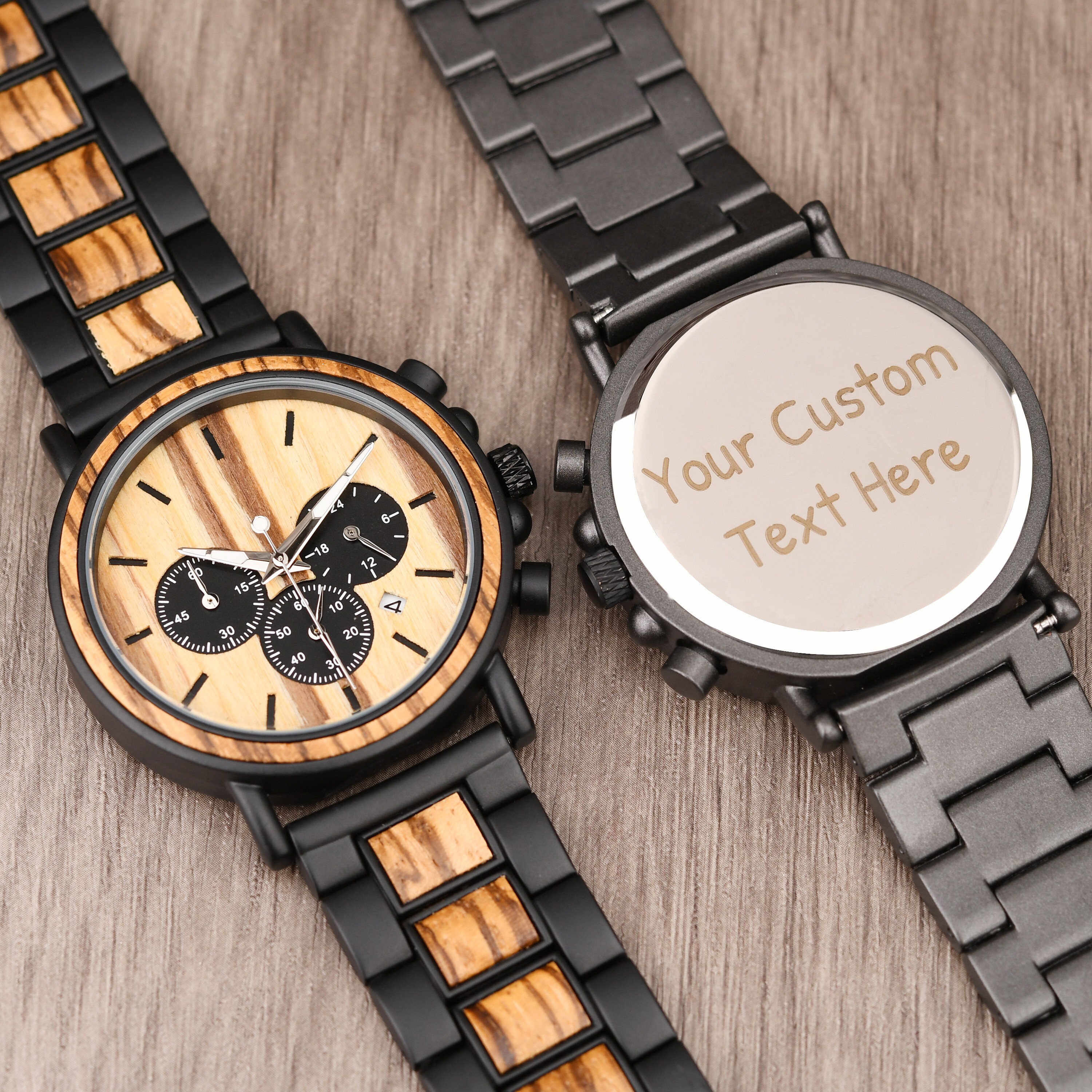 orologio in legno personalizzato Black Friday 2025 Sale