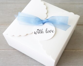 wedding cake box etsy