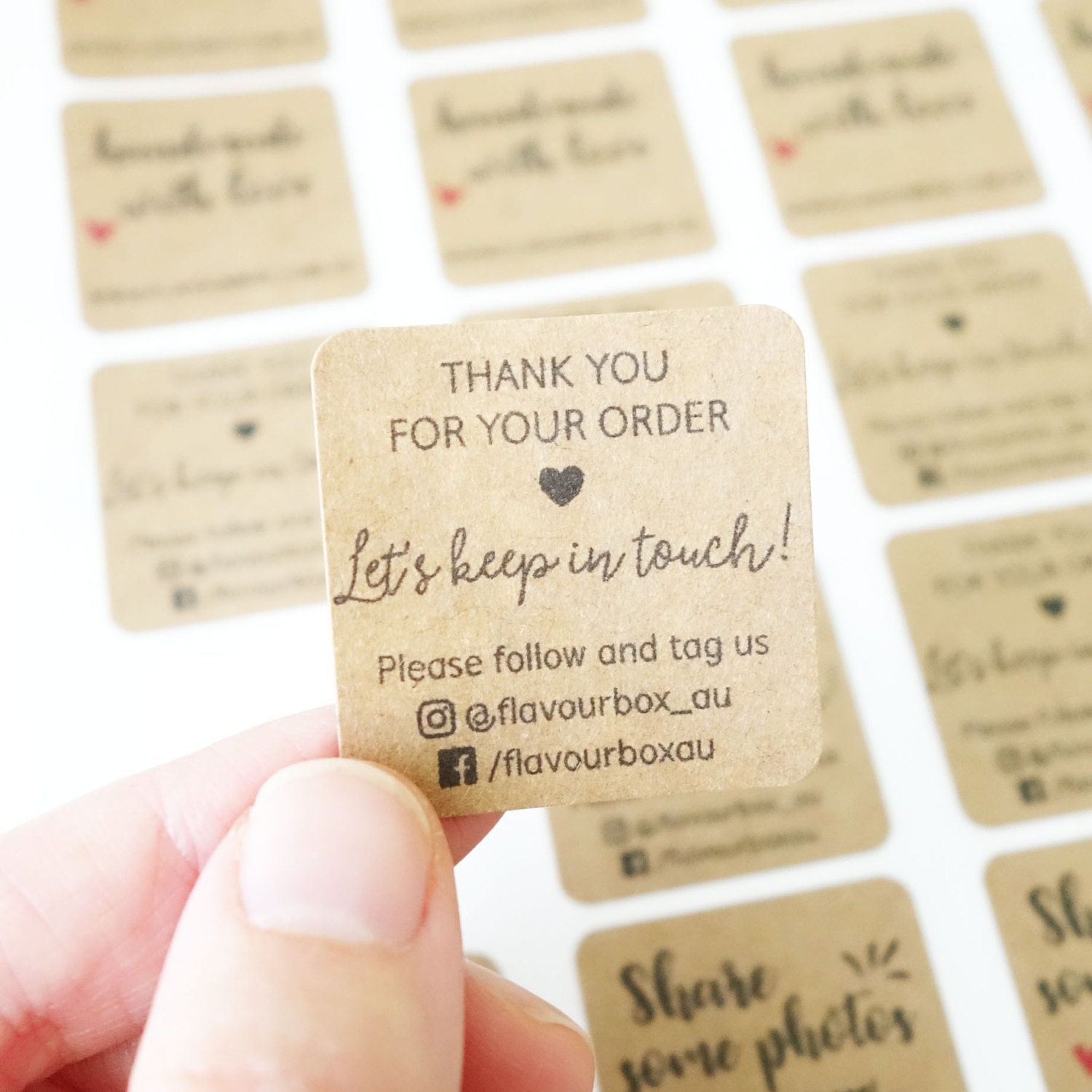 Business sticker labels deals