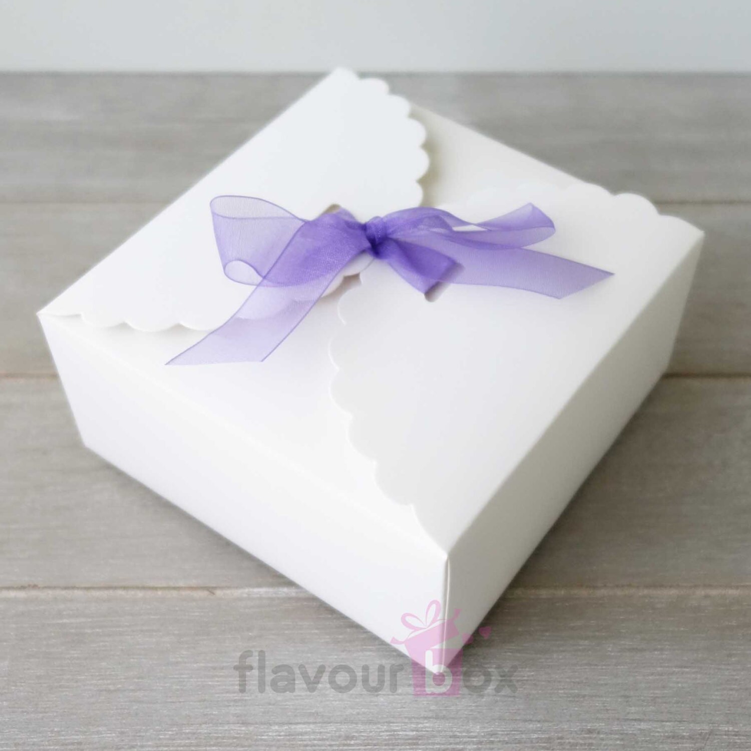 20x White Large Boxes 12cm x 12cm x 5.5cm Optional ribbons Etsy