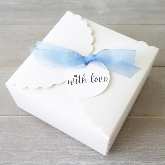 100x Black Packing Box Wedding Party Favour Box Jewellery Gift Chocolate Boxes