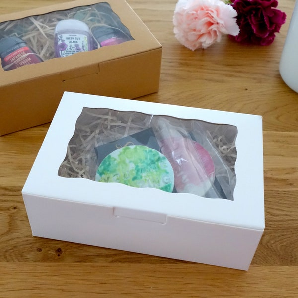 Large Display Gift Boxes (18x12x6cm), Cookies Boxes, Wedding Cake Box, Macaron Party Favour, Baby Shower, Bridal Party Gifts