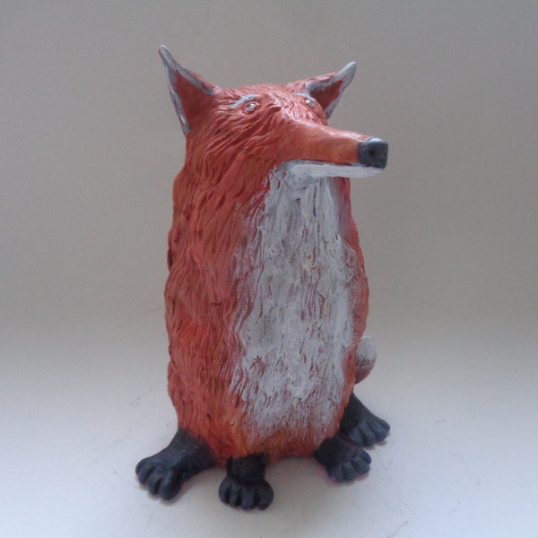 Fox Sculpture Etsy Fox Sculpture Etsy