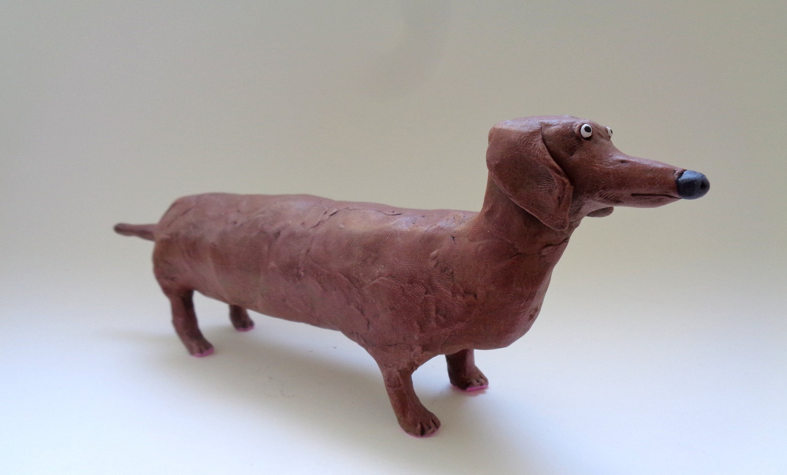 Sausage Dog Sculpture Dog Figurine Dachshund Sculpture Etsy