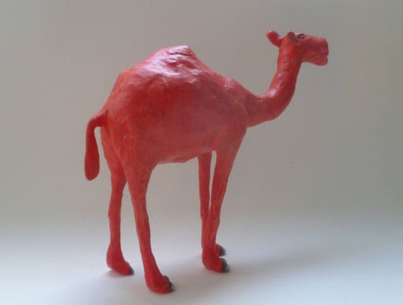 Red Camel Sculpture Camel Figurine Red Animal Fantasy Art - Etsy Red Camel Sculpture Camel Figurine Red Animal Fantasy Art - Etsy