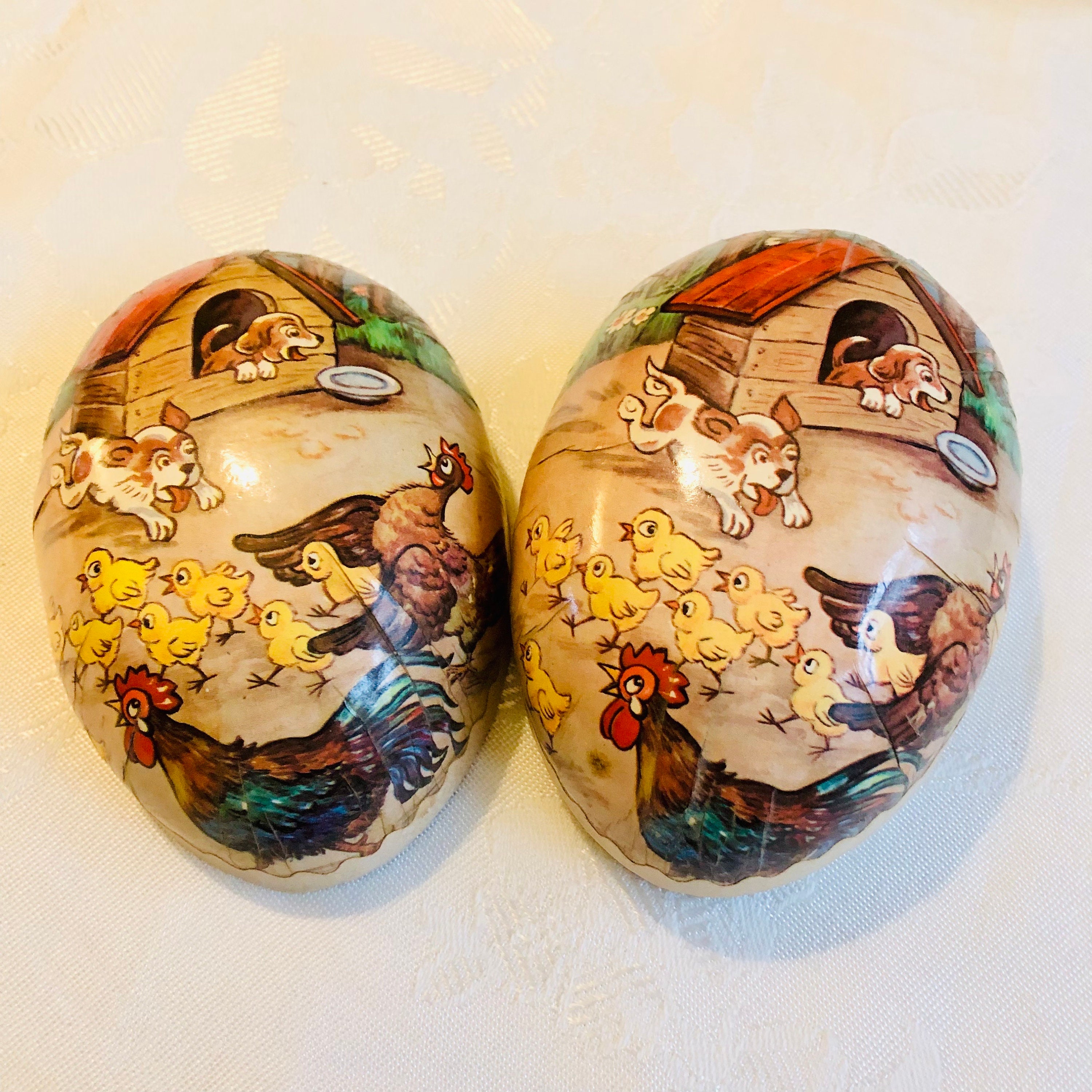 缶入り　ドイツ　イースターエッグ　キャンドル 缶入りドイツイースターエッグキャンドル