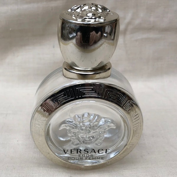 Vintage Versace Perfume Bottle, Empty Decorative Bottle
