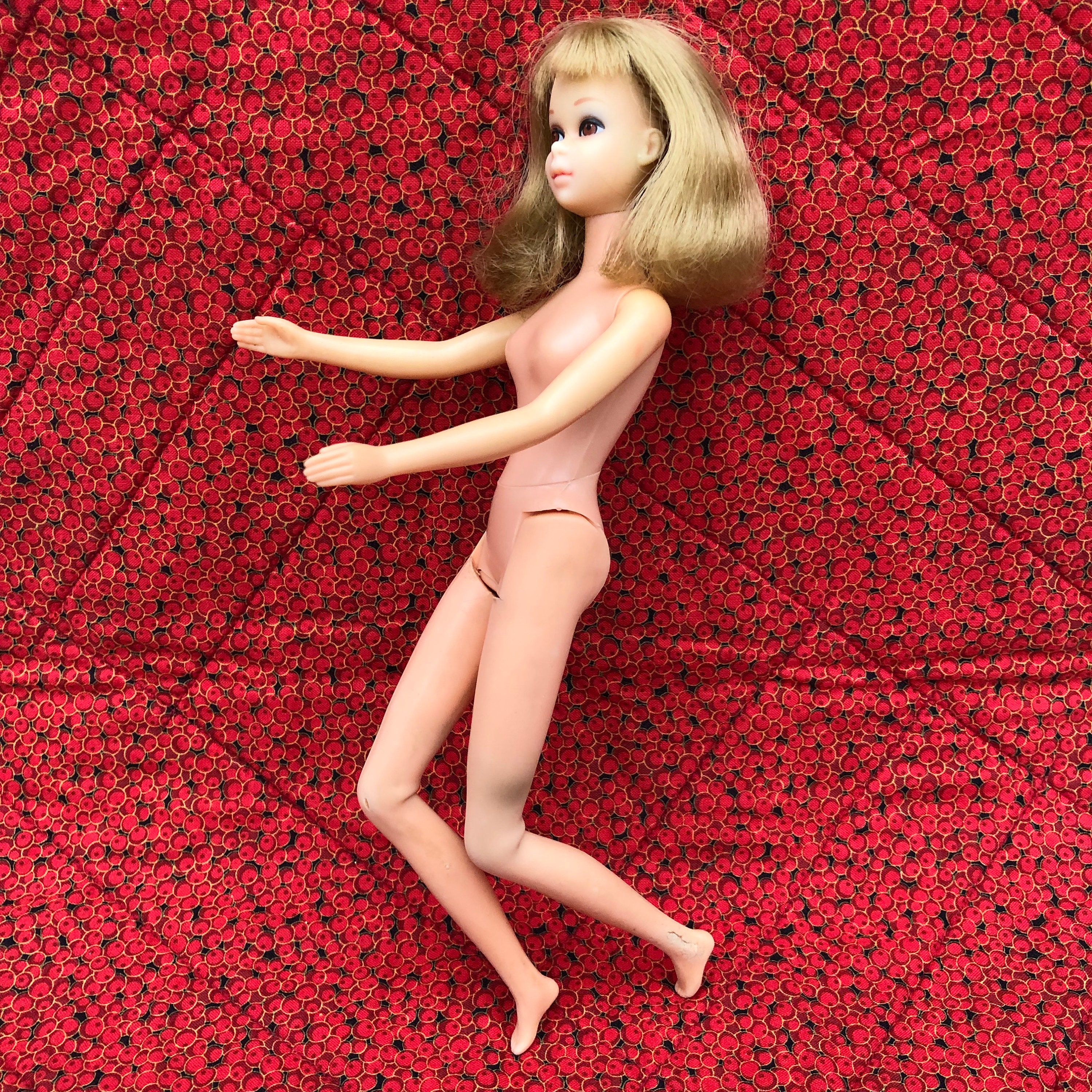 1960年代のヴィンテージフランシー人形、1965年日本製、1960年代の