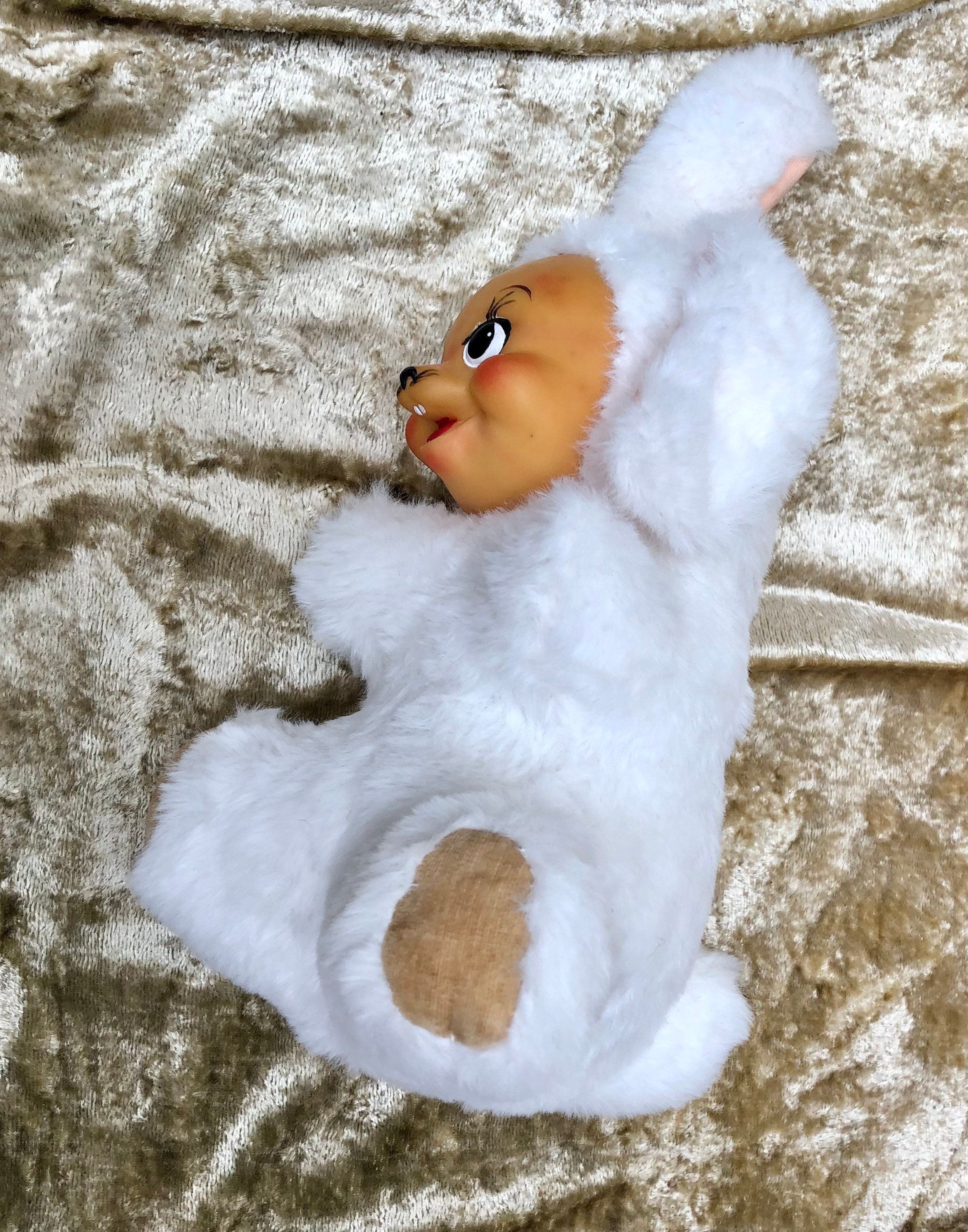 1950's Rubber Face Plushie Lamb, Vintage Rushton Style - Etsy