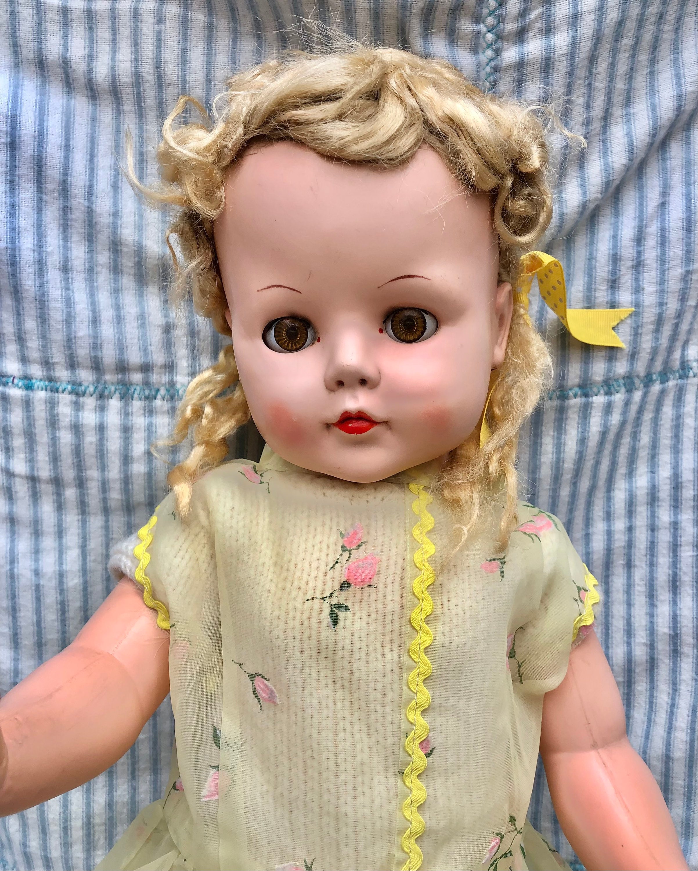 1950s Hard Plastic Roddy Doll Walker Doll 21 Inches High Etsy