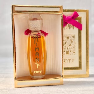 Vintage 1930s L’Aimant, Eau De Toilette, Parfum By Coty France, Unopened Full 15 ML Bottle In Original Box.