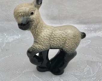 Adorable Vintage Baby Lamb Figurine, No Markings, Possibly German