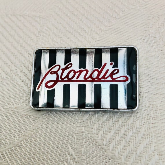 Original 1978 Blondie Parallel Lines, Clubman Pin… - image 1