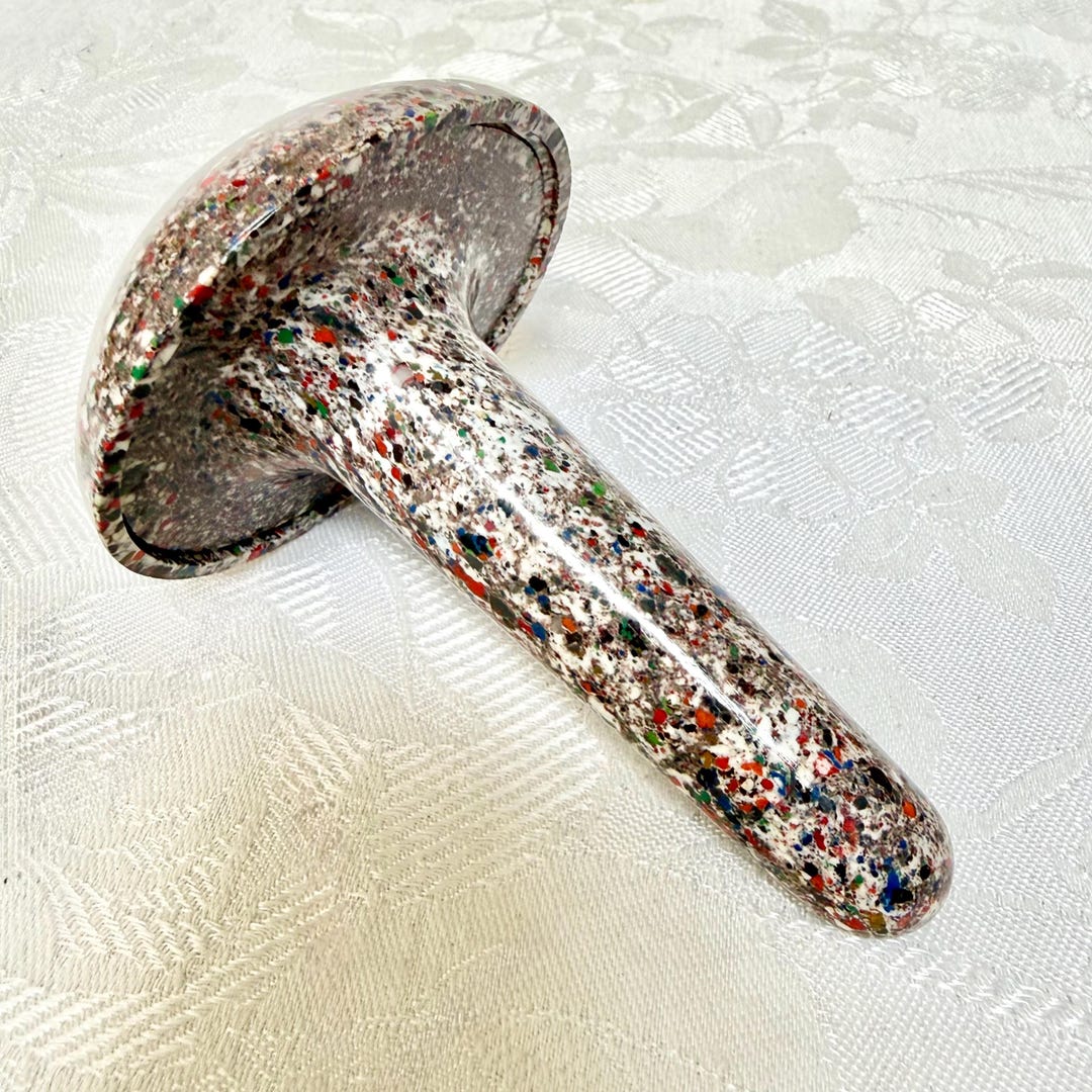 1920s Bakelite Darning Mushroom, Multicoloured Mottled Design, Unscrew ...