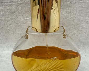 Vintage jaren 80, Gloria Vanderbilt 100 ml zwaanfles, eau de toilette 65% vol, klassiek oosters, bloemige geur.