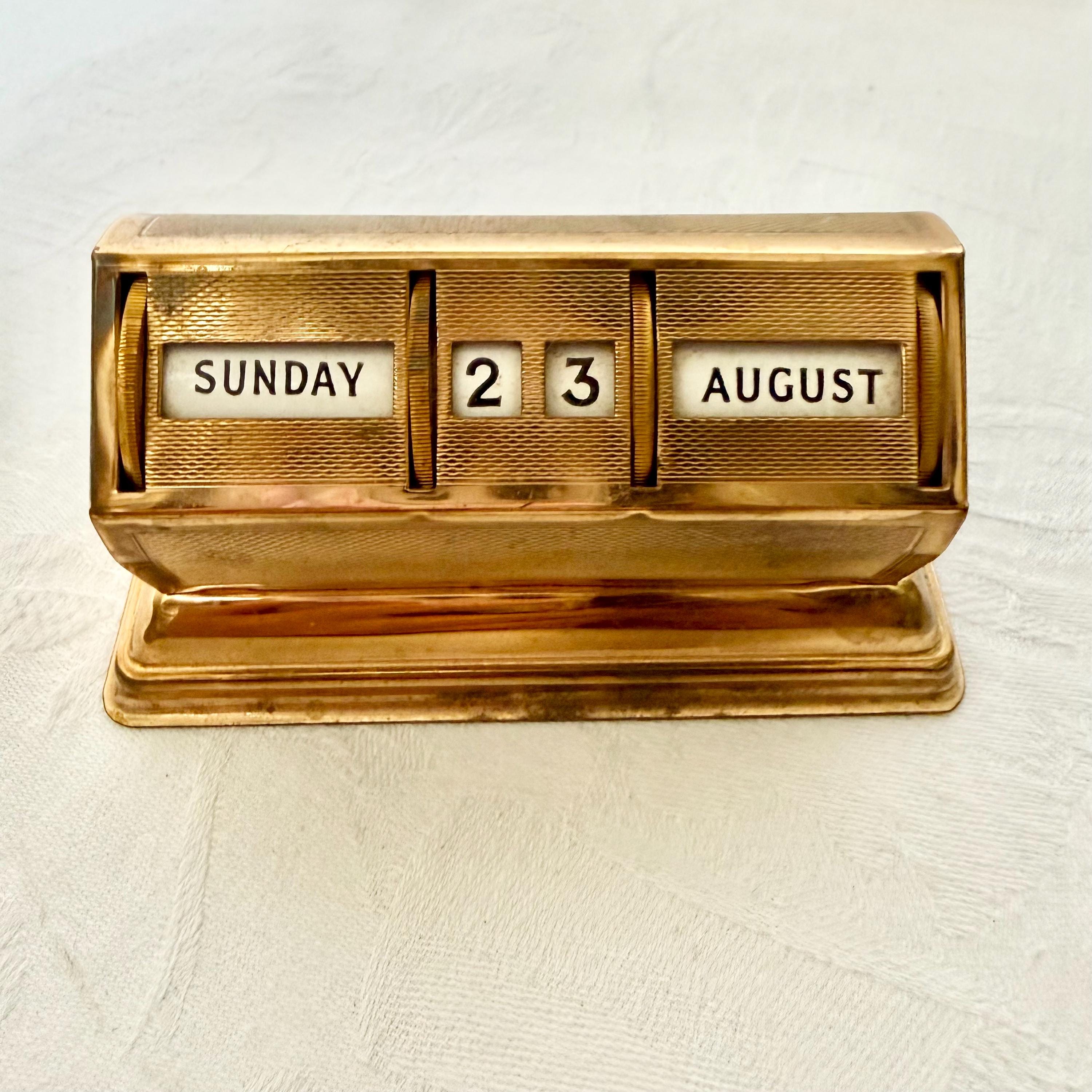 Antique perpetual calendar - Etsy 日本