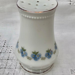 Vintage Ceramic, White Porcelain Floral Hat Pin Holder