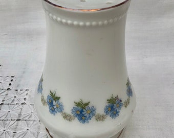 Vintage Ceramic, White Porcelain Floral Hat Pin Holder