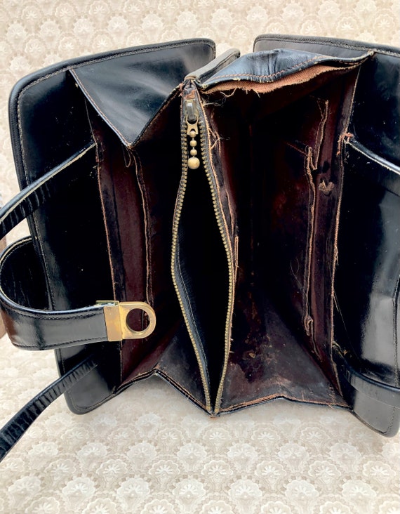 1960s True Vintage Pony Skin & Black Leather, Lad… - image 8