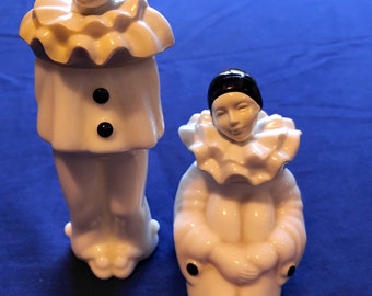 Vintage Pierrot Clown Novelty Figurine Perfume Bottle. U.K Only.