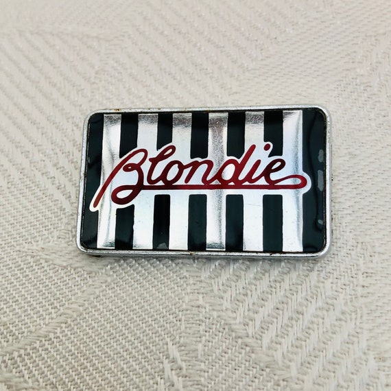 Original 1978 Blondie Parallel Lines, Clubman Pin… - image 8