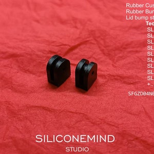 Rubberen kussen x2 voor Technics sl-bd1, sl-bd2, sl-bd3, sl-bd10, sl-bd20, sl-bd21, sl-bd22, sl-b210, sl-b310