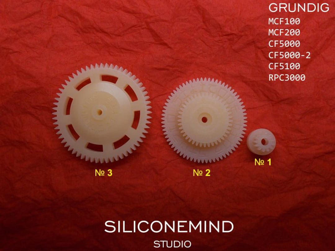 Full Set of Gears for Grundig MCF100, MCF200, CF5000, CF5000-2