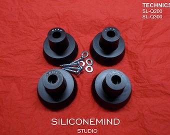 Zapasowe gumowe nóżki (4 szt.) do Technics SL-Q200, SL-Q300